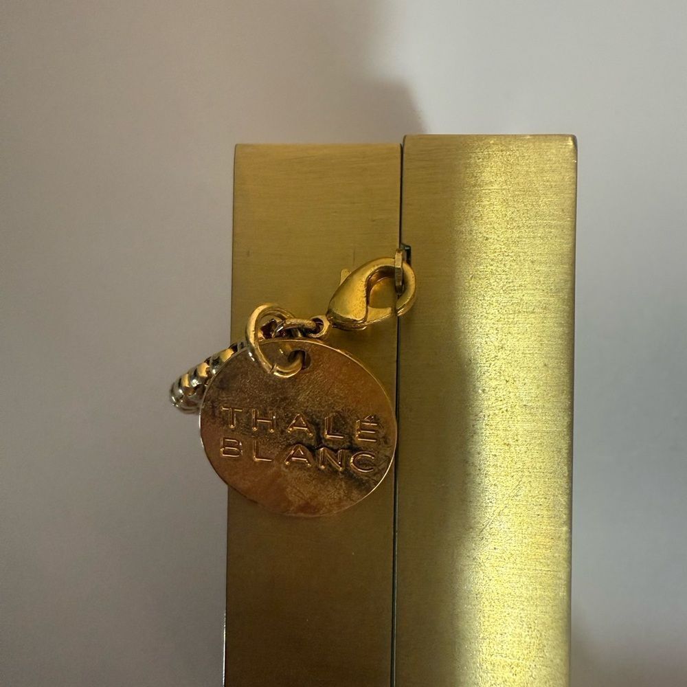 Thale Blanc - Flutter of Hope Clutch with a Gold Butterfly Design. - Picture 13 of 13